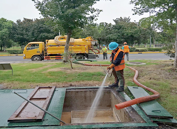 新罗化油池清理